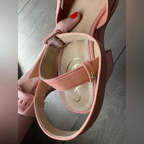 Sam Edelman Theresa Platform Block Heel Sandals Women’s Size 6.5 - Picture 7 of 9
